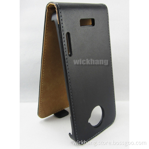 Genunie Leather Flip up Down Case for for for HTC One X S720e